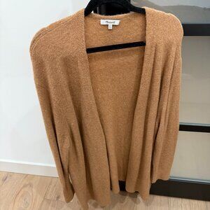 MADEWELL Tan Camel brown Cardigan Size XXL Never Worn!